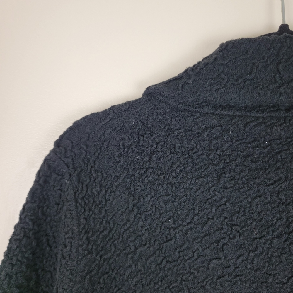 Eileen Fisher Cropped Open Front Blazer - Picture 7 of 8